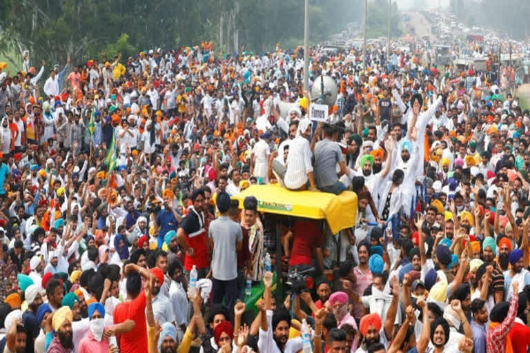 farmers protest