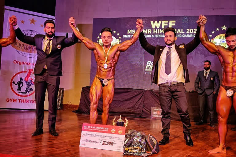 Mr Himachal 2020 title to Nirat Jamwal of Sundernagar