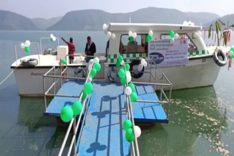 108 boat ambulances have been launched in thuamularampur area of kalahandi district