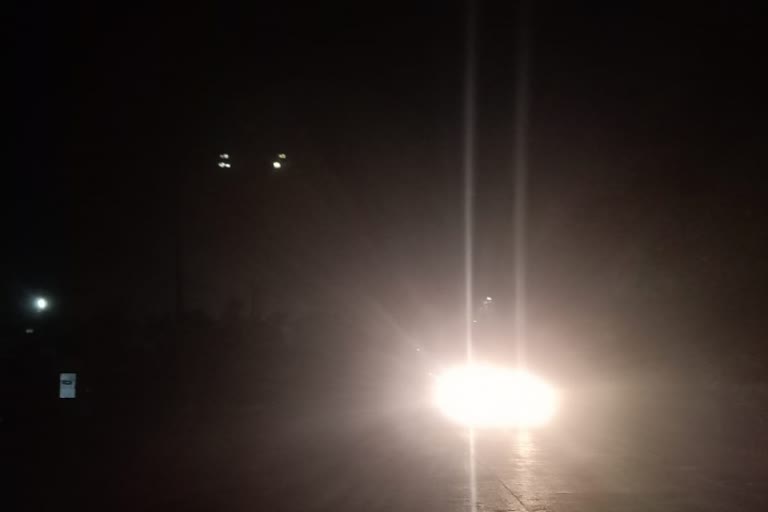 Street light problem in Dharsinwa industrial area