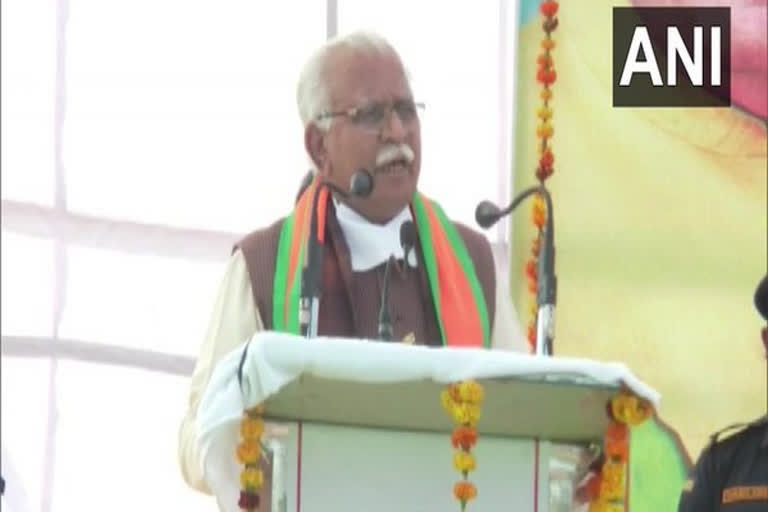 minimum support price  haryana cm manohar lal khattar  Will leave politics if bolish MSP  ഹരിയാന മുഖ്യമന്ത്രി മനോഹർ ലാൽ ഖട്ടർ  താങ്ങുവില ഇല്ലാതാക്കാൻ ശ്രമിച്ചാൽ രാഷ്‌ട്രീയം ഉപേക്ഷിക്കും