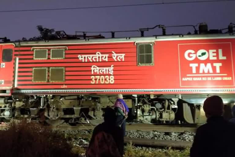 Puri-Surat superfast Express engine derailed after hitting elephant