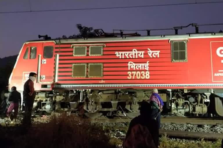 Puri-Surat superfast Express engine derailed after hitting elephant