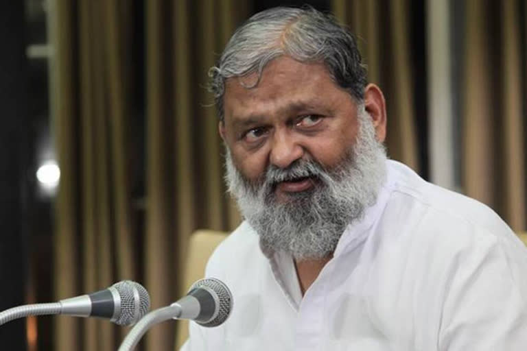 Anil Vij continues to make steady progress  Covid-19 positive Anil Vij stable  Anil Bij Stable  Haryana health minister is stable  Anil Vijhealth conditions  ഹരിയാന ആരോഗ്യമന്ത്രി അനില്‍ വിജ്‌  അനില്‍ വിജ്‌  ആരോഗ്യസ്ഥിതിയില്‍ പുരോഗതി