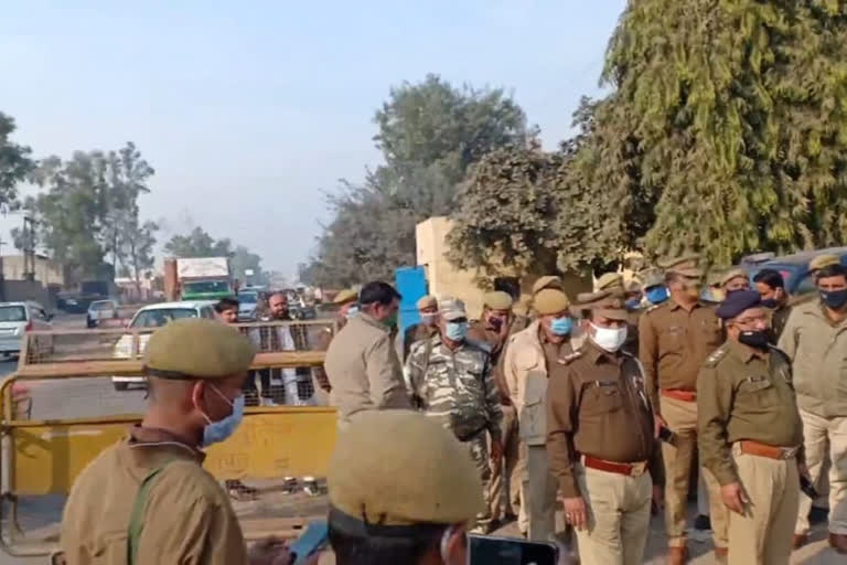 ghaziabad police on high alert as crime rate can increase due to farmers protest