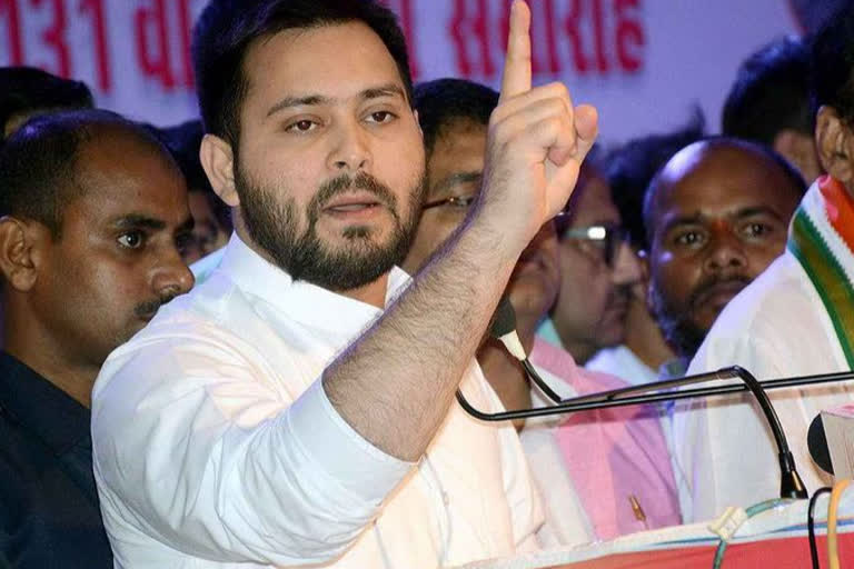 Tejashwi Yadav predicts midterm polls in BiharTejashwi Yadav predicts midterm polls in Bihar