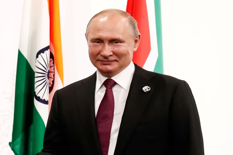 Russian president Vladimir Putin