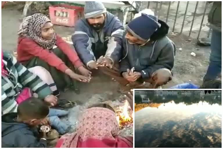 माउंट आबू में सर्दी का सितम जारी, Winter season continues in Mount Abu