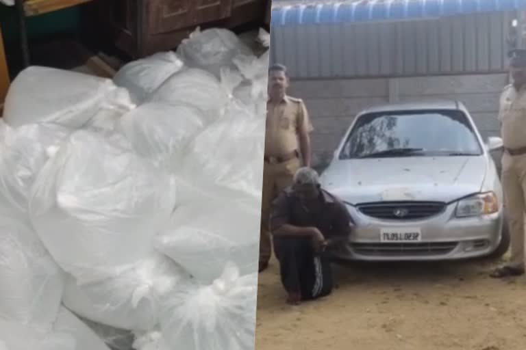 500 liter illicit liquor seized by police in mayiladudurai