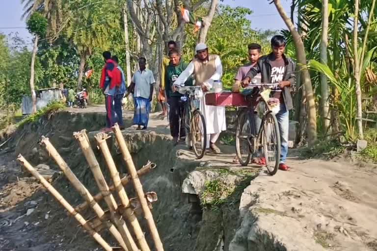 rangia poor road condition