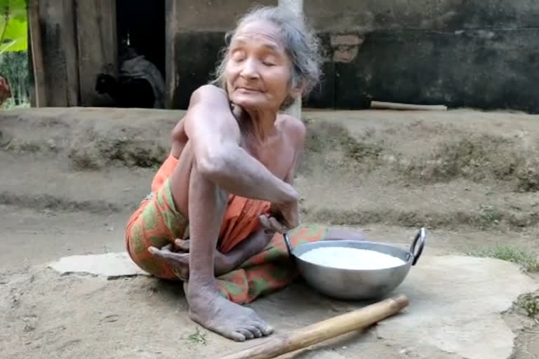 Bongaigaon Govt deprive poor lady