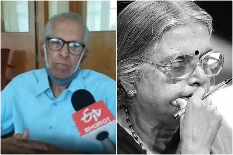 sugathakumari death news  famous people on sugathakumari  sugathakumari lates news  സുഗതകുമാരി വാർത്തകൾ  സുഗതകുമാരിയെ കുറിച്ച് പ്രമുഖർ  സുഗതകുമാരി മരണവാർത്ത