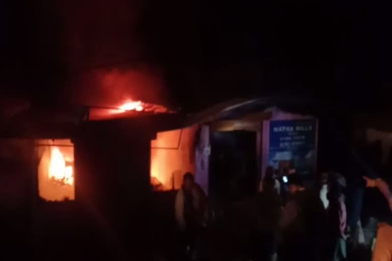 oil warehouse fire in ooty