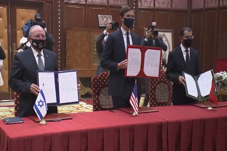 morocco, israel and united states sign joint declaration