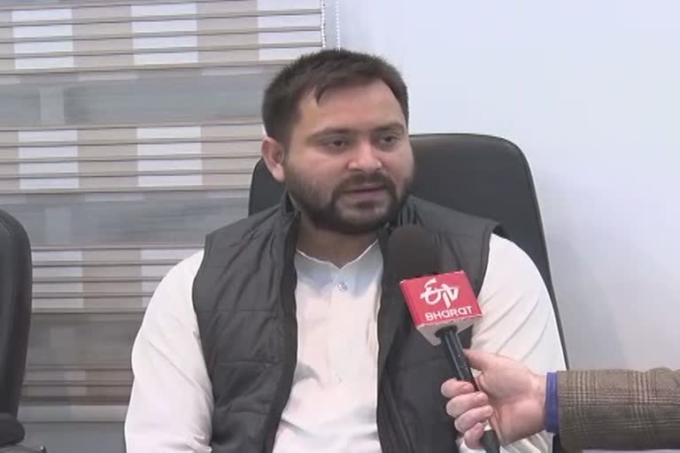 tejashwi yadav reaction on west bengal election