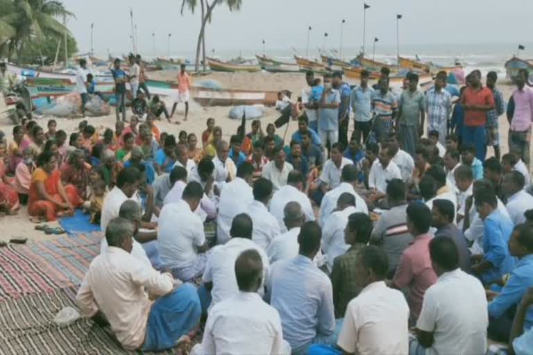 Samanthanpettai fishers protest