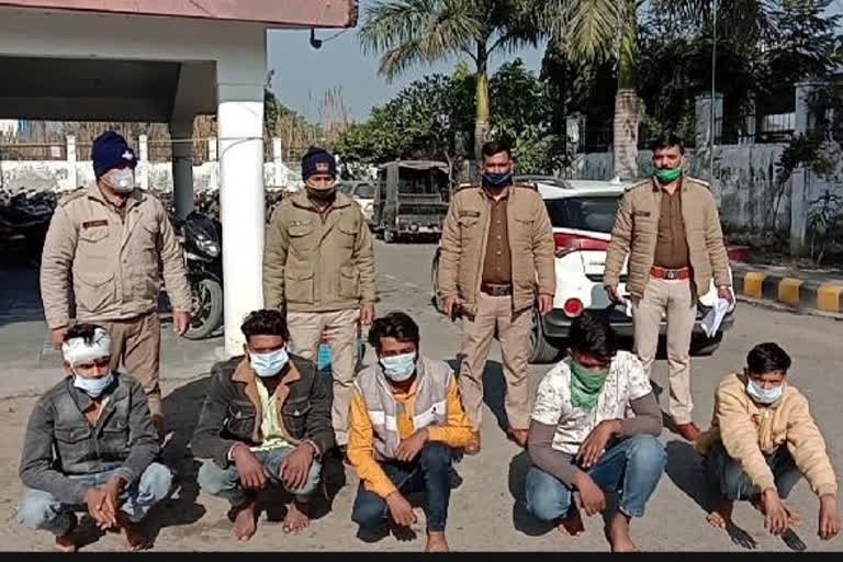 6 Accused Arrested in Rampura police post stone pelting case