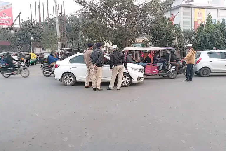 पुलिस ने चलाया जांच अभियान