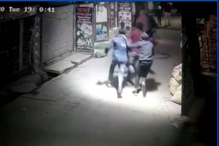 CCTV footage of boys fleeing after being shot viral  In Uttam Nagar Delhi