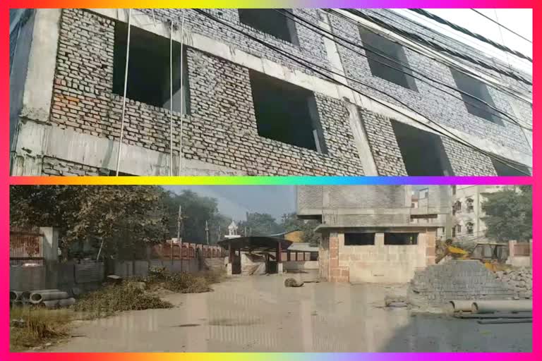 subhash nagar multilevel parking is not completed after 10 years