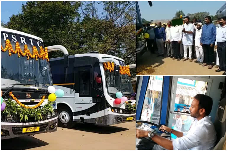 New buses  starts from Nandyal RTC Depot