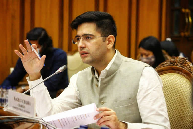 DJB VC Raghav Chadha accuses BJP of vandalising his office, attacking staff; party denies