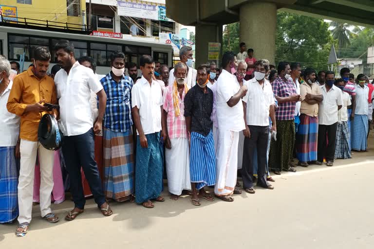 Petition for the cemetery of the villagers of Thenpothai in tenkasi