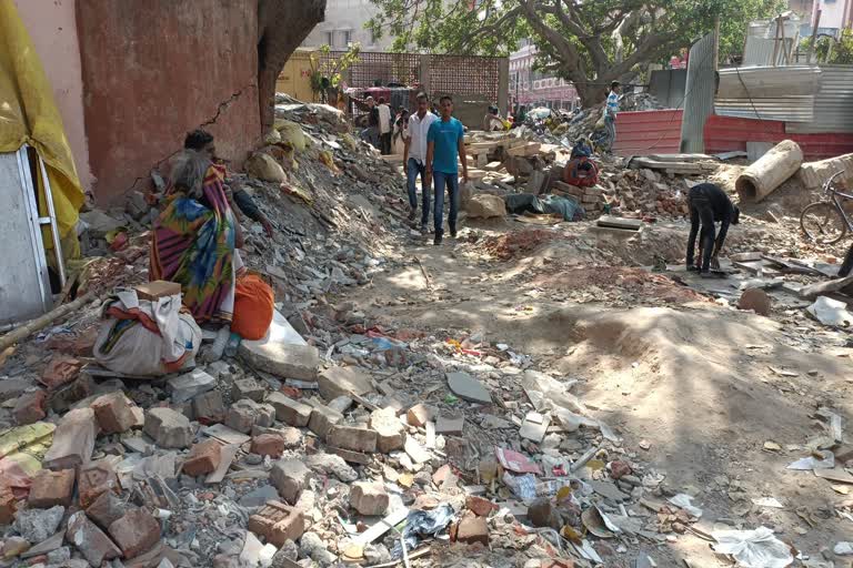 shops razed