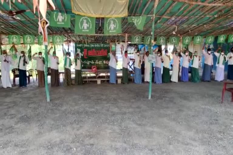 amaravathi farmers protest