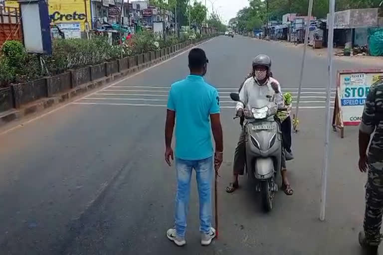  lockdown implementation in Warangal