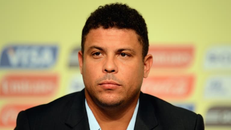 Brazilian football great Ronaldo