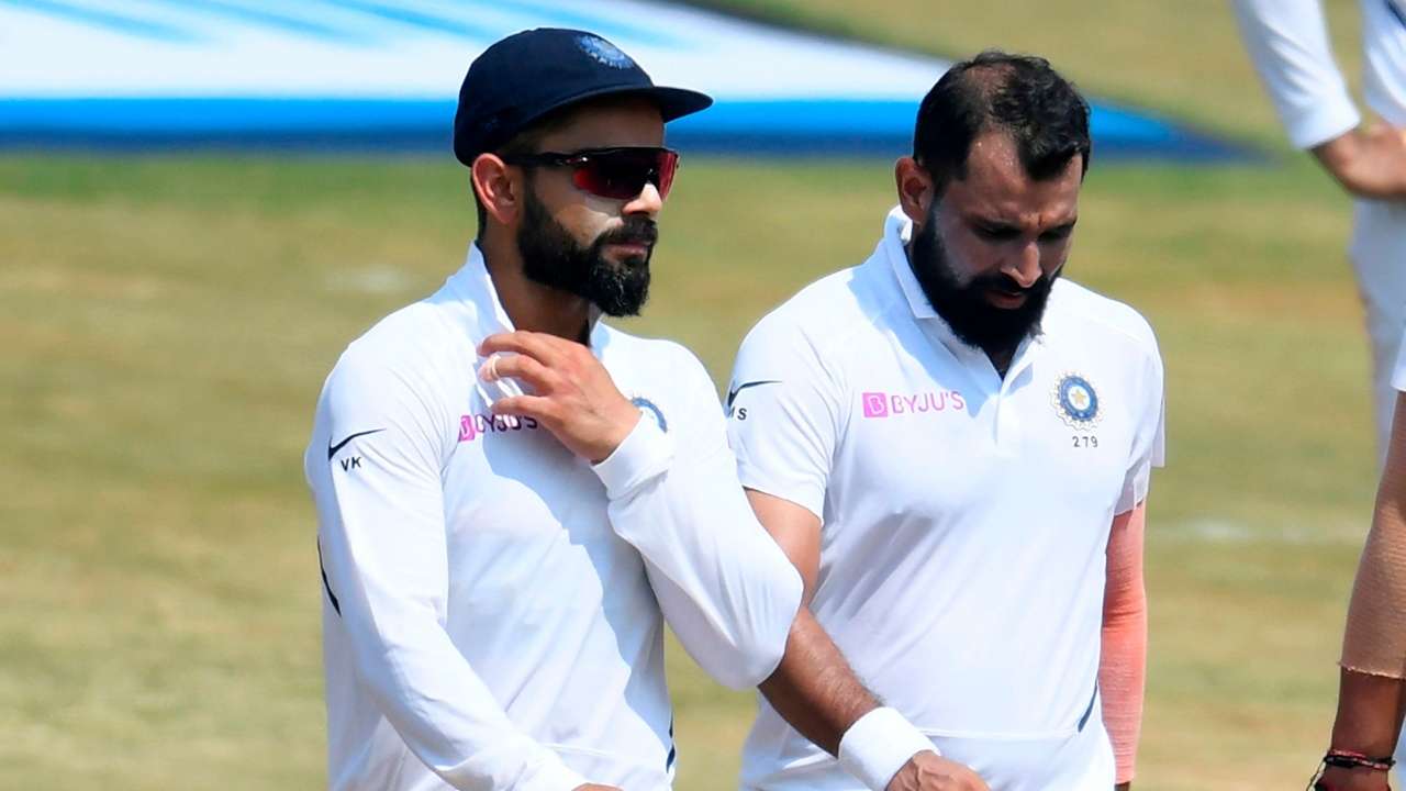 mohmmad shami, Virat kohli