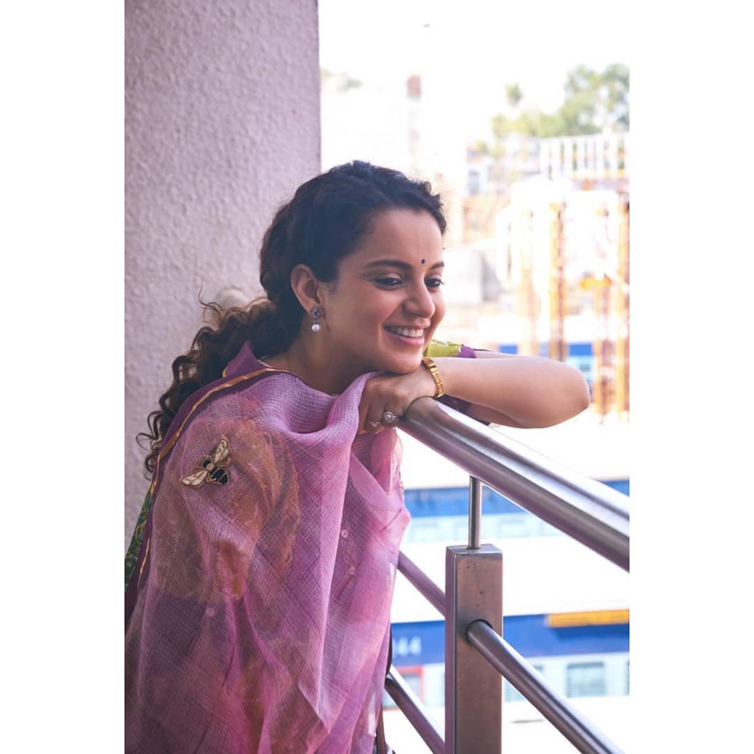 Kangana Ranaut's first look from Panga