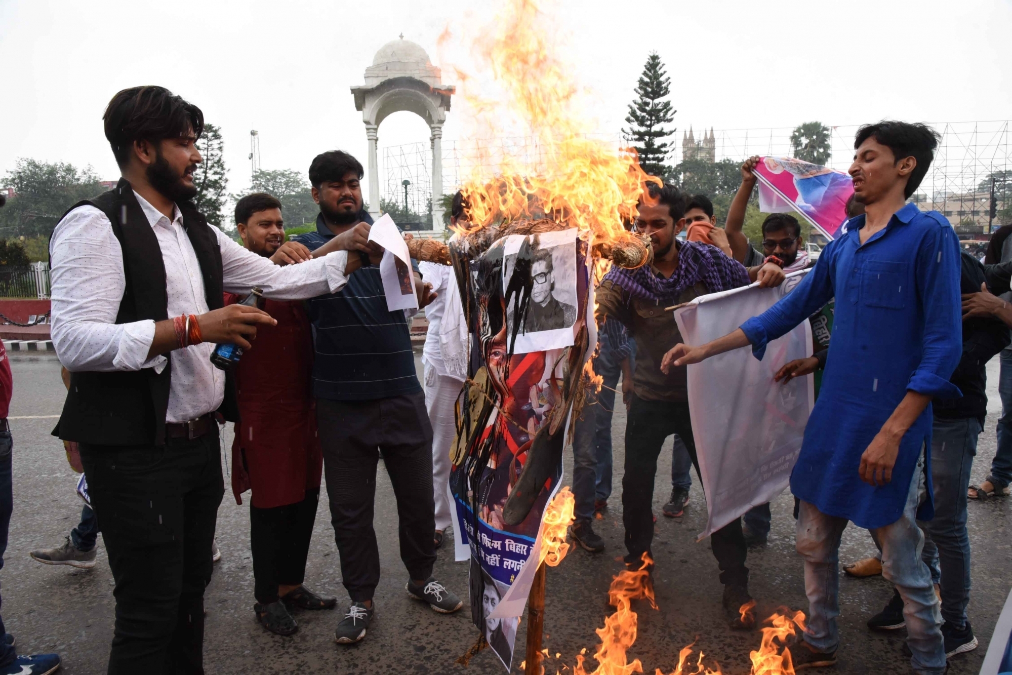 sushant singh rajput, salman khan, karan johar, ekta kapoor, bihar protest, ETVbharat