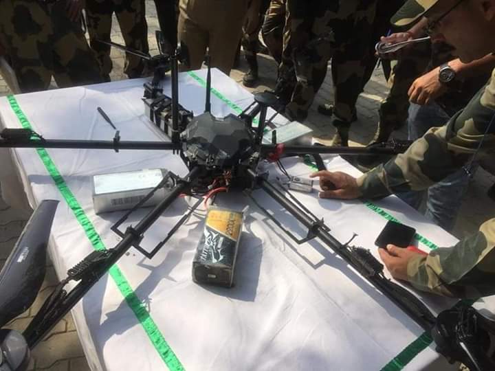Pakistani spy drone in Kathua