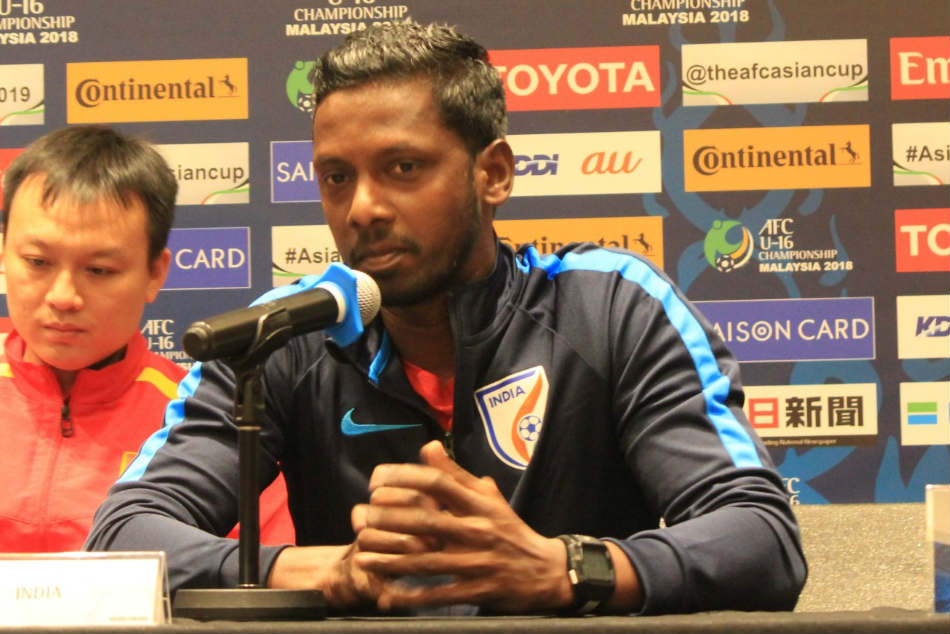 India U-16 head coach Bibiano Fernandes