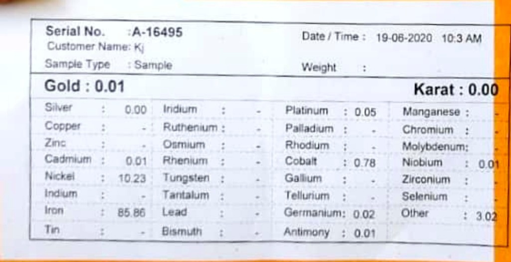 Meteorite dropped in Jalore , Geological Survey of India