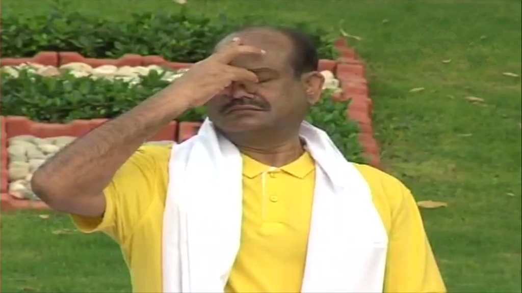 Celebrities participated in the Sixth Yoga Day