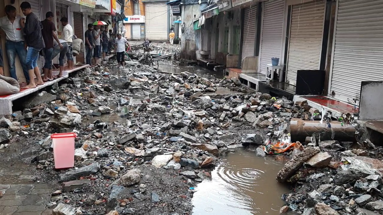 राजस्थान न्यूज,  Heavy rain in Nathdwara,  मूसलाधार बारिश,  Rajsamand news,  rajasthan news,  weather department