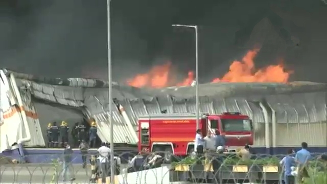 Fire breaks out at a factory in GIDC in Sanand area of Ahmedabad