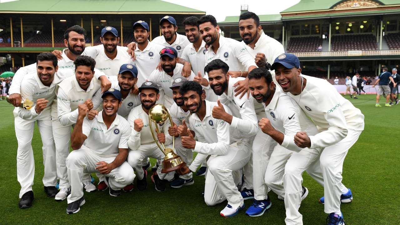 India's Test team