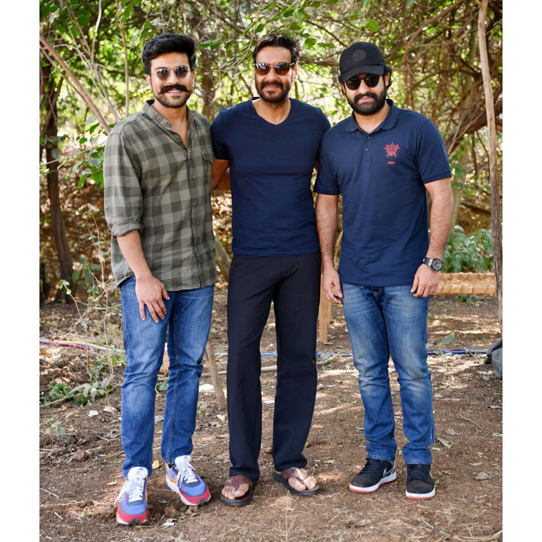 Ajay Devgn set to mentor Ram Charan, Jr NTR