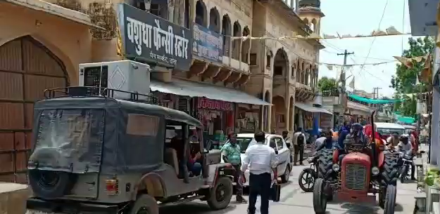 sikar news,  rajasthan news,  rajasthan hindi news,  Dantaramgarh Road jam,  Dantaramgarh news, दांतारामगढ़ की खबर,  सीकर की खबर