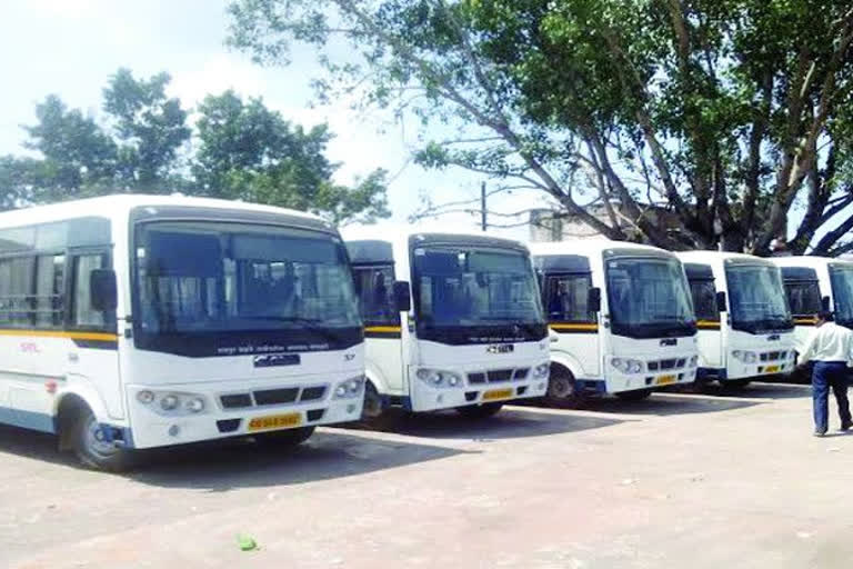 Bus service started in Chhattisgarh