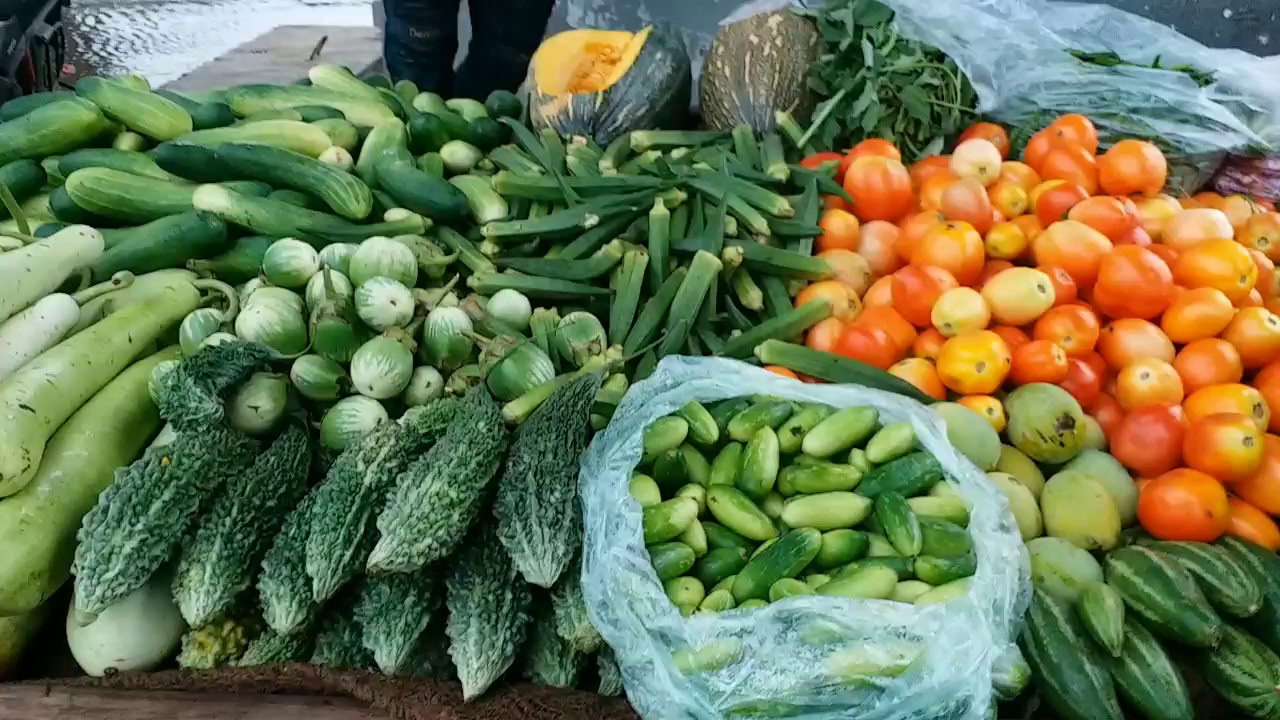 Green vegetables can be taken in the diet