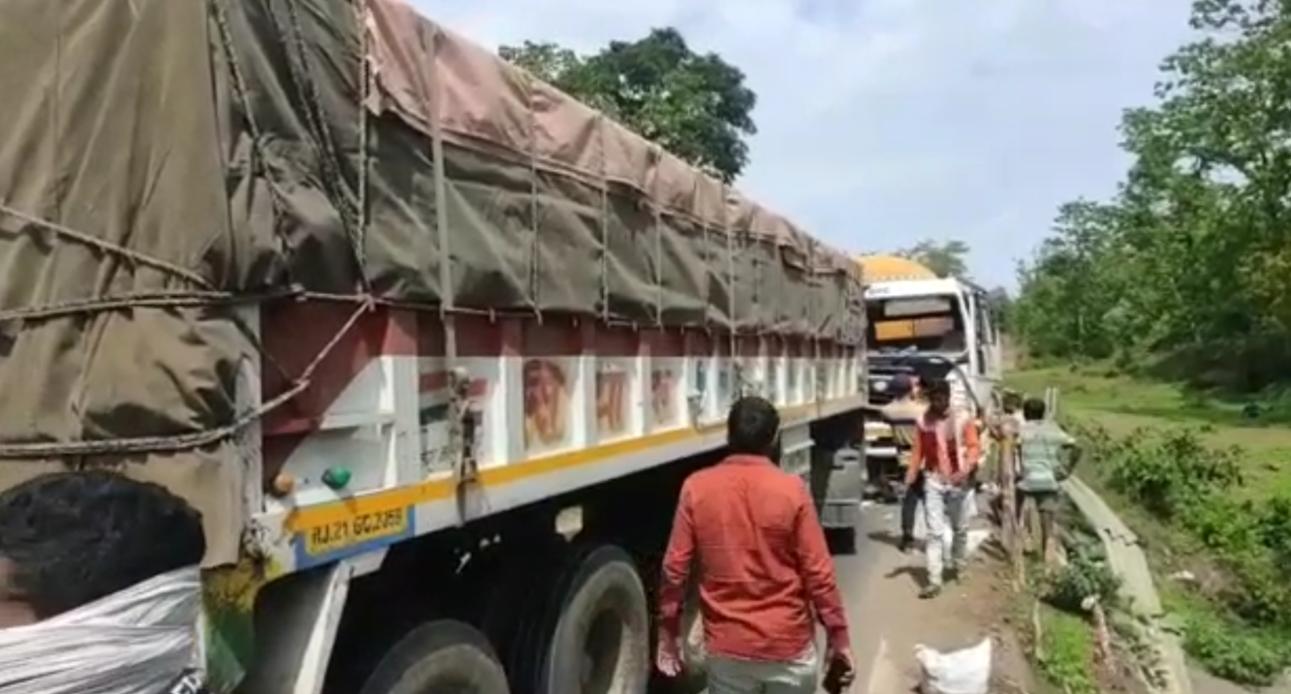 jam highway after accident