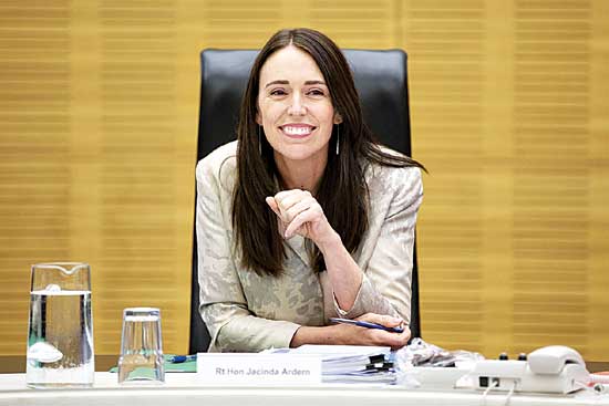 Newzeland Prime Minister Jacinda Ardern