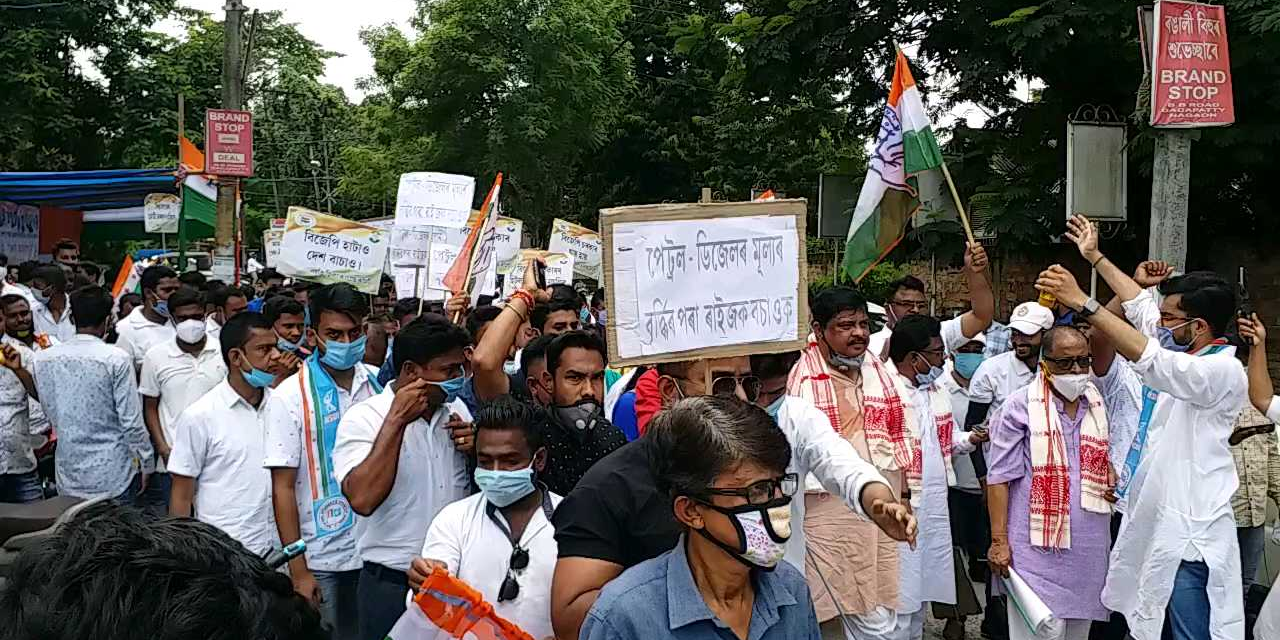 congress-protest-on-price-hike-at-nagaon