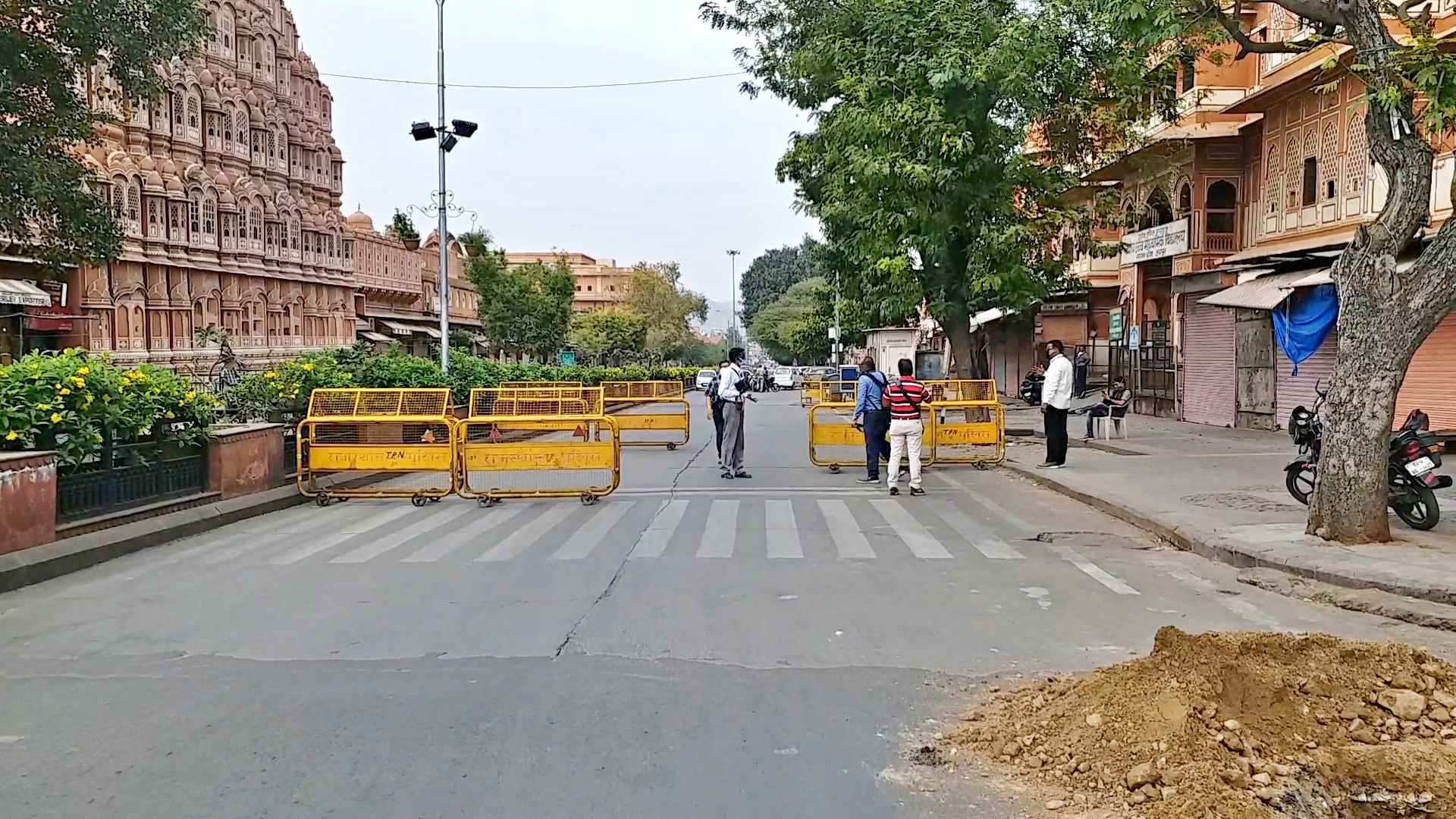 partial curfew imposed  jaipur news  police station areas in jaipur  police station in jaipur city  corona in jaipur  corona in rajasthan  etv bharat news