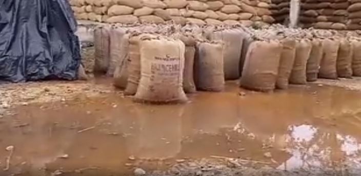 Paddy can be damage due to rain in mungeli